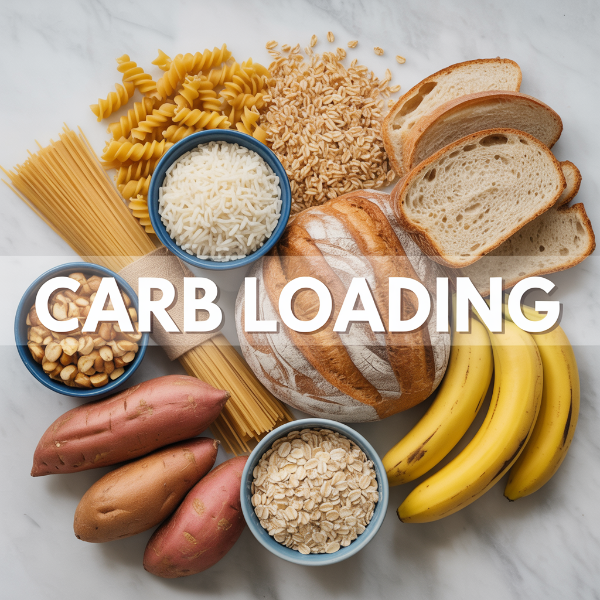 Carb Loading oder Carboloading oder Carbo-Loading für den Wettkampftag