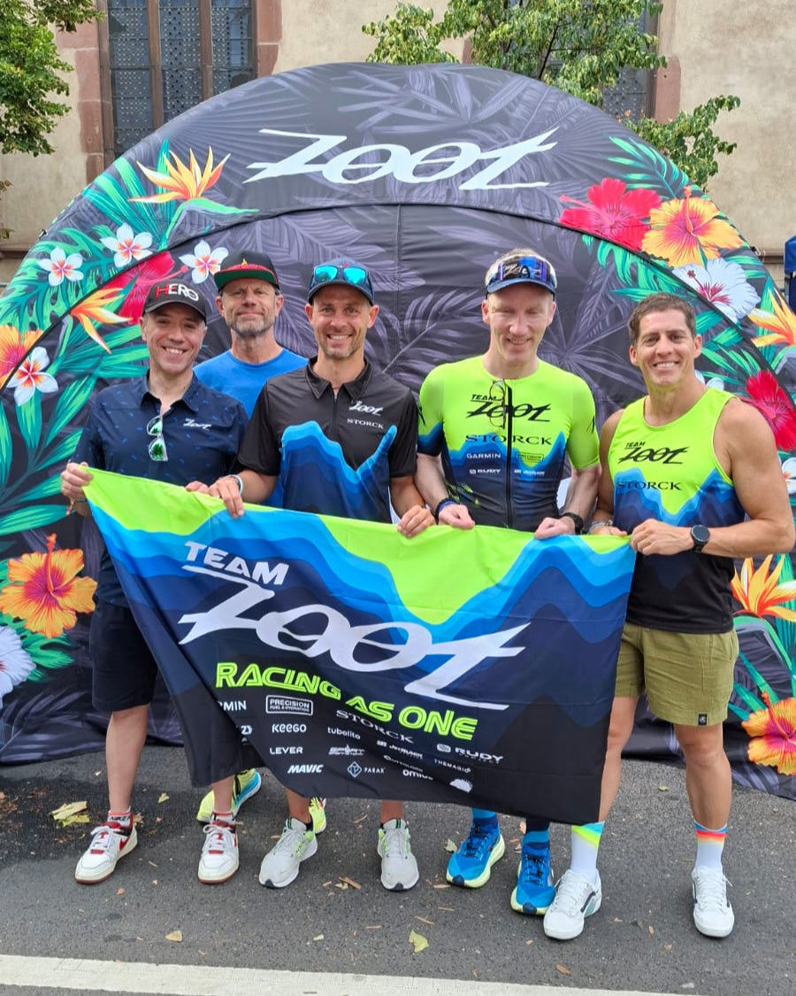 TEAM ZOOT mit SportBrennstoff auf der Messe beim Ironman Frankfurt
