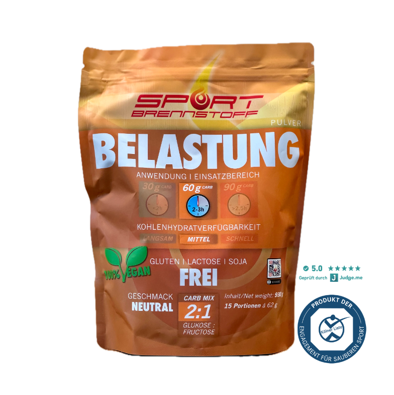SportBrennstoff Belastung