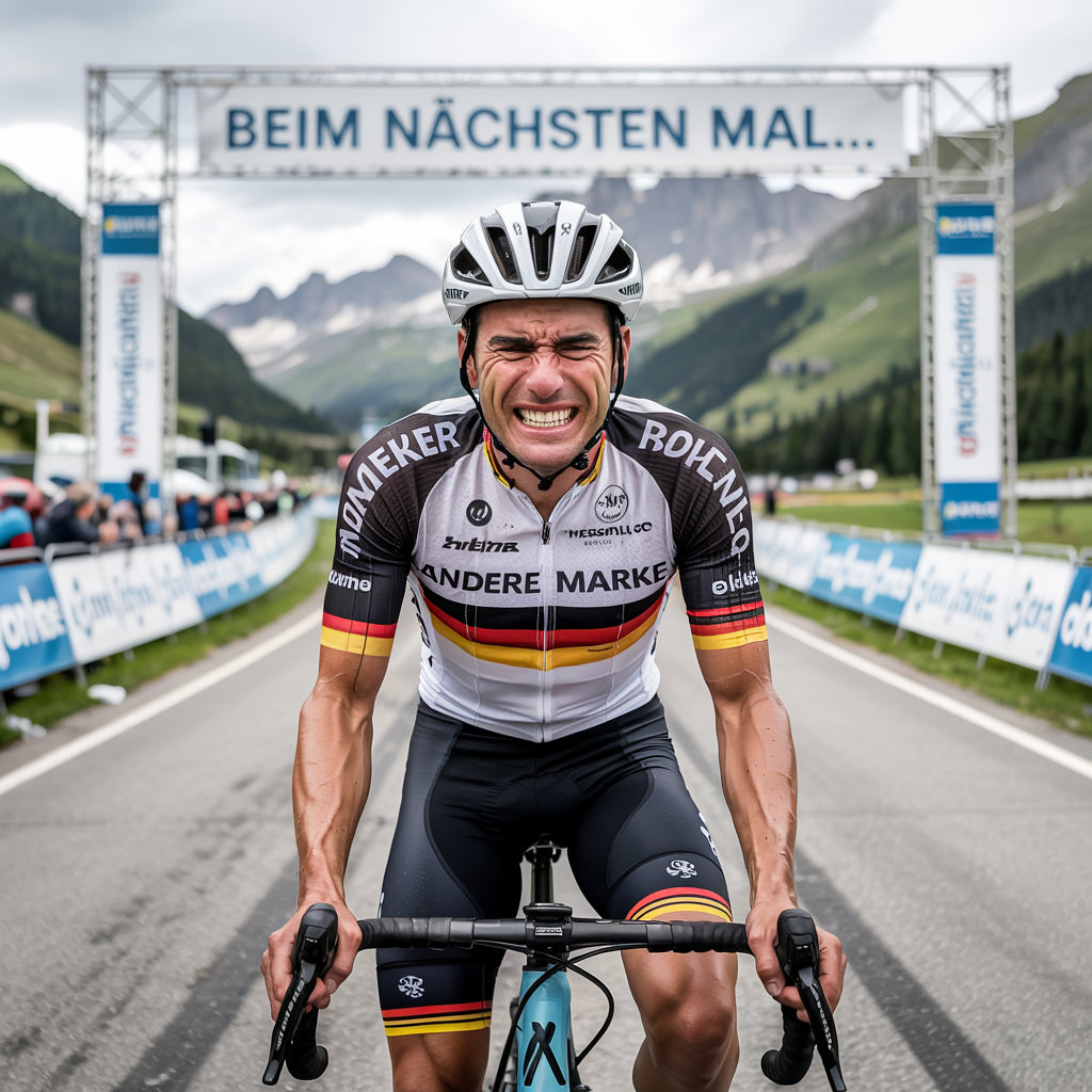 Cyclist ohne SportBrennstoff