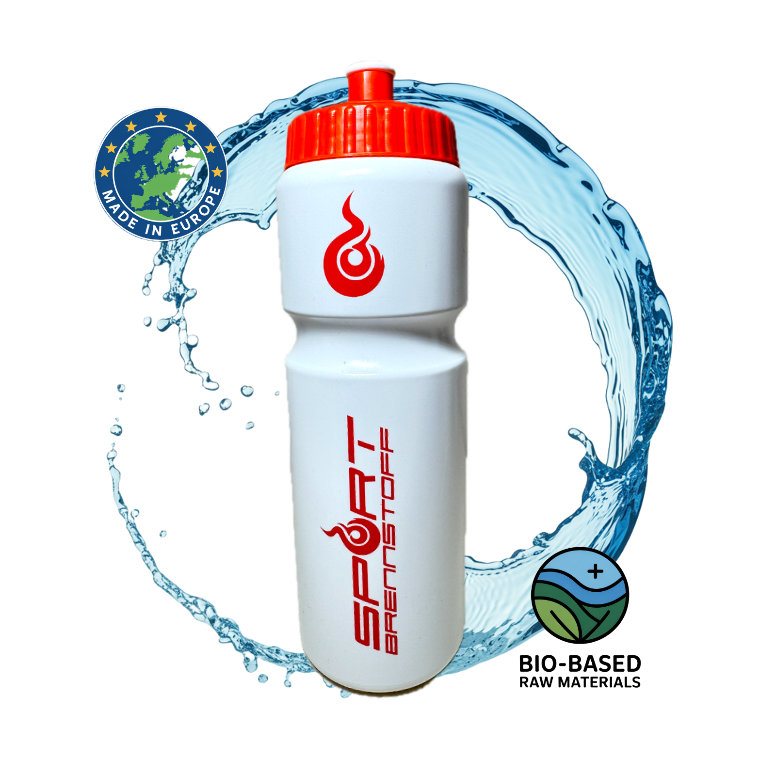 SportBrennstoff Flasche orange