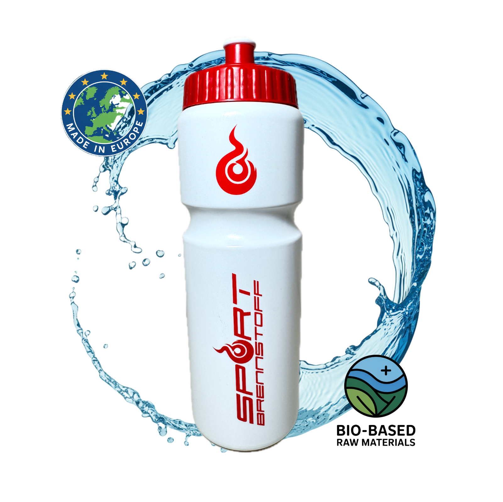 Radflasche 750ml Rot