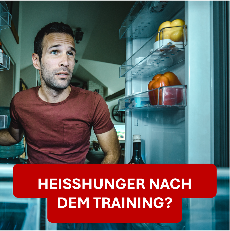 Heisshunger nach dem Training?