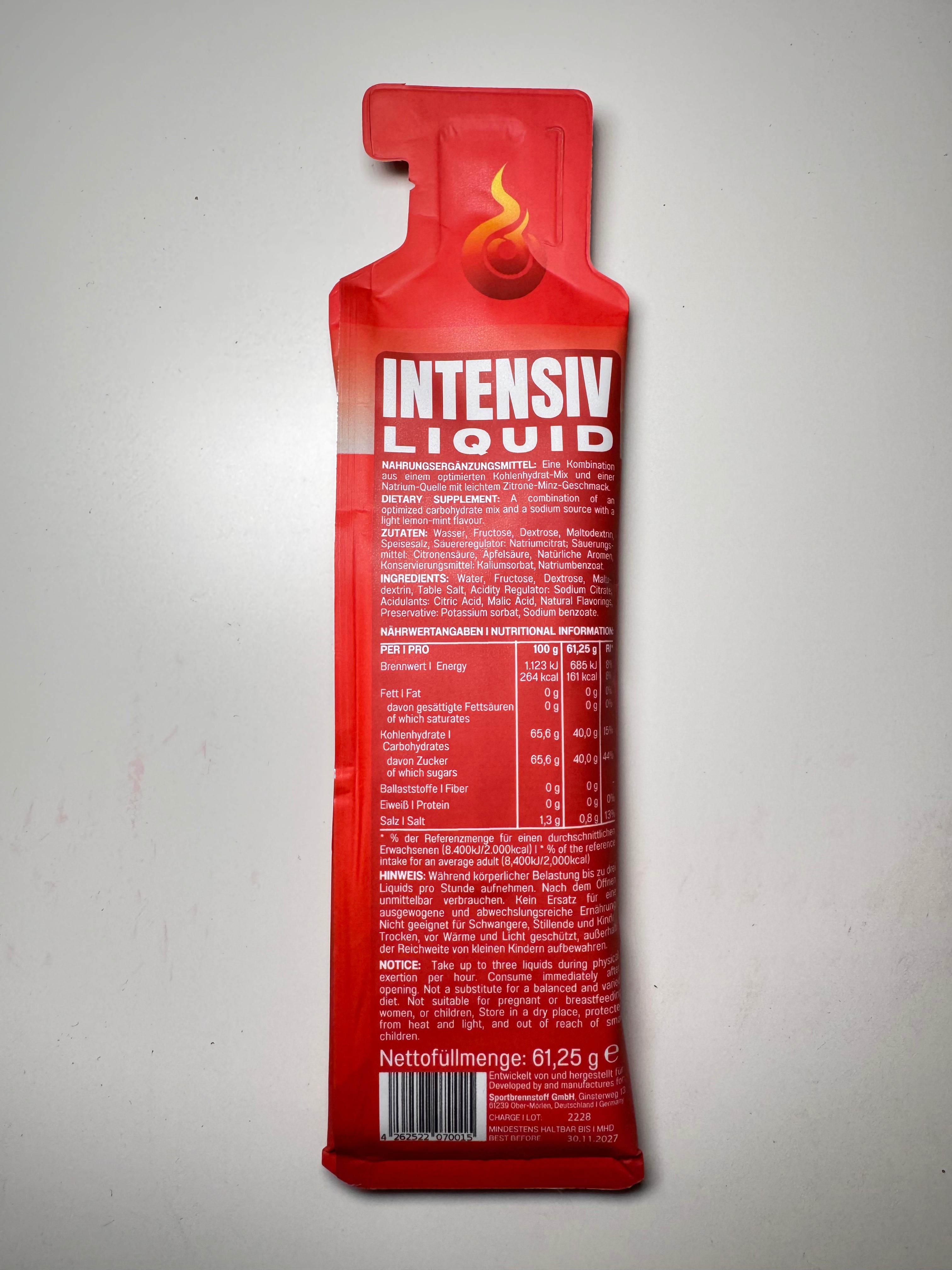 SportBrennstoff INTENSIV
