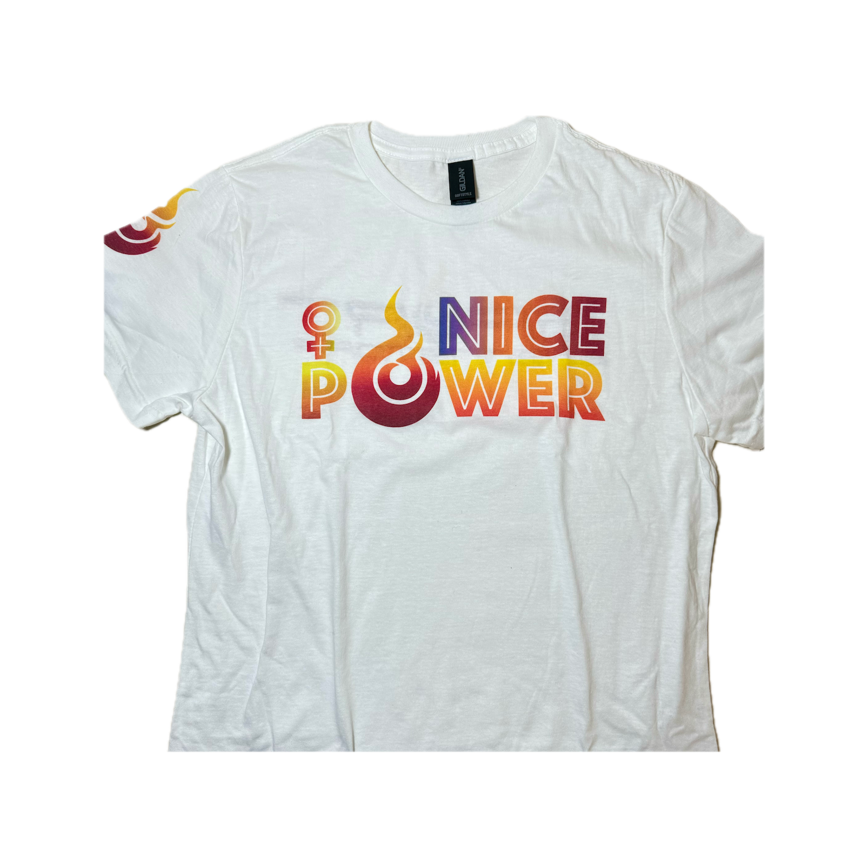 SportBrennstoff T Shirt Nice Power Women front