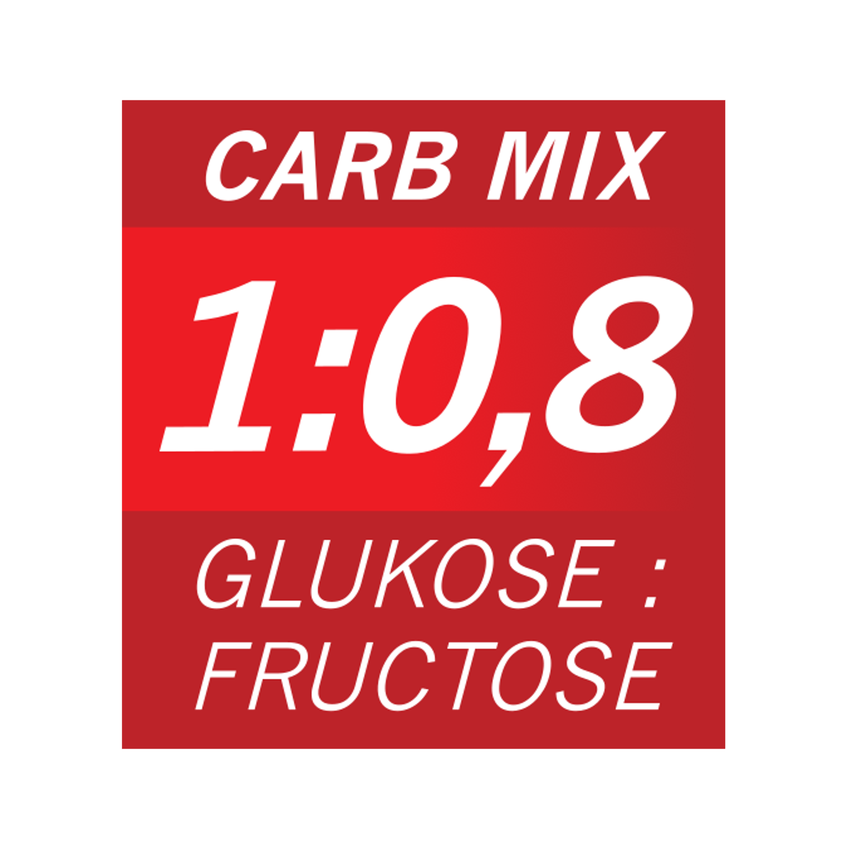 SportBrennstoff Wettkampf - Optimale Energie für Spitzenleistungen: Rotes Label mit dem Kohlenhydratverhältnis 1:0,8 Glukose zu Fructose. Ideal für Sporternährung im Wettkampf.