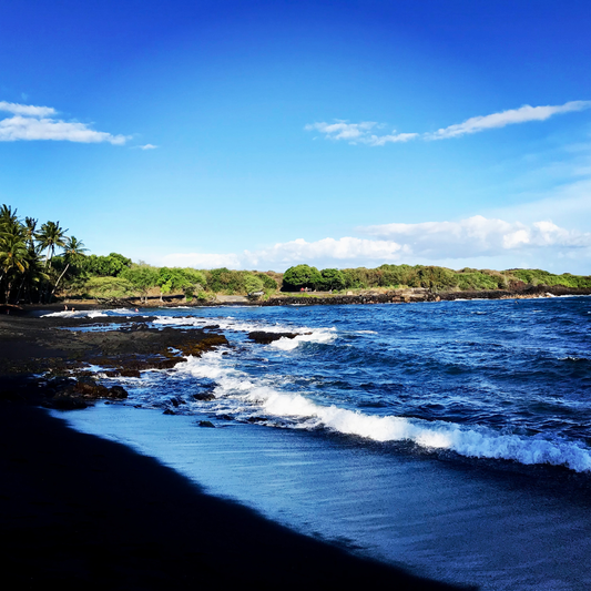 Black Sands Beach Big Island