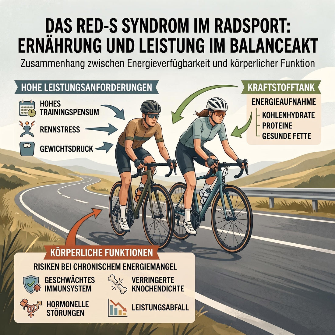 RED-S im Sport und Langzeitfolgen verstehen