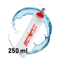SportBrennstoff BEGLEITER - Trinkflasche mit 150 ml Volumen, flexibel und tropfsicher, ideal für Outdoor-Aktivitäten und Radsport.