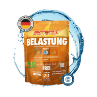 Sportbrennstoff BELASTUNG  kaufen: veganes Pulver für intensive Belastung mit 2:1 Carb-Mix, glutenfrei, laktosefrei, sojafrei.