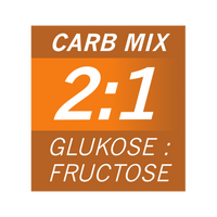 Effizientes Training mit Sportbrennstoff Belastungspulver: 2:1 Carb Mix aus Glukose und Fructose für optimale Energieversorgung beim Sport.