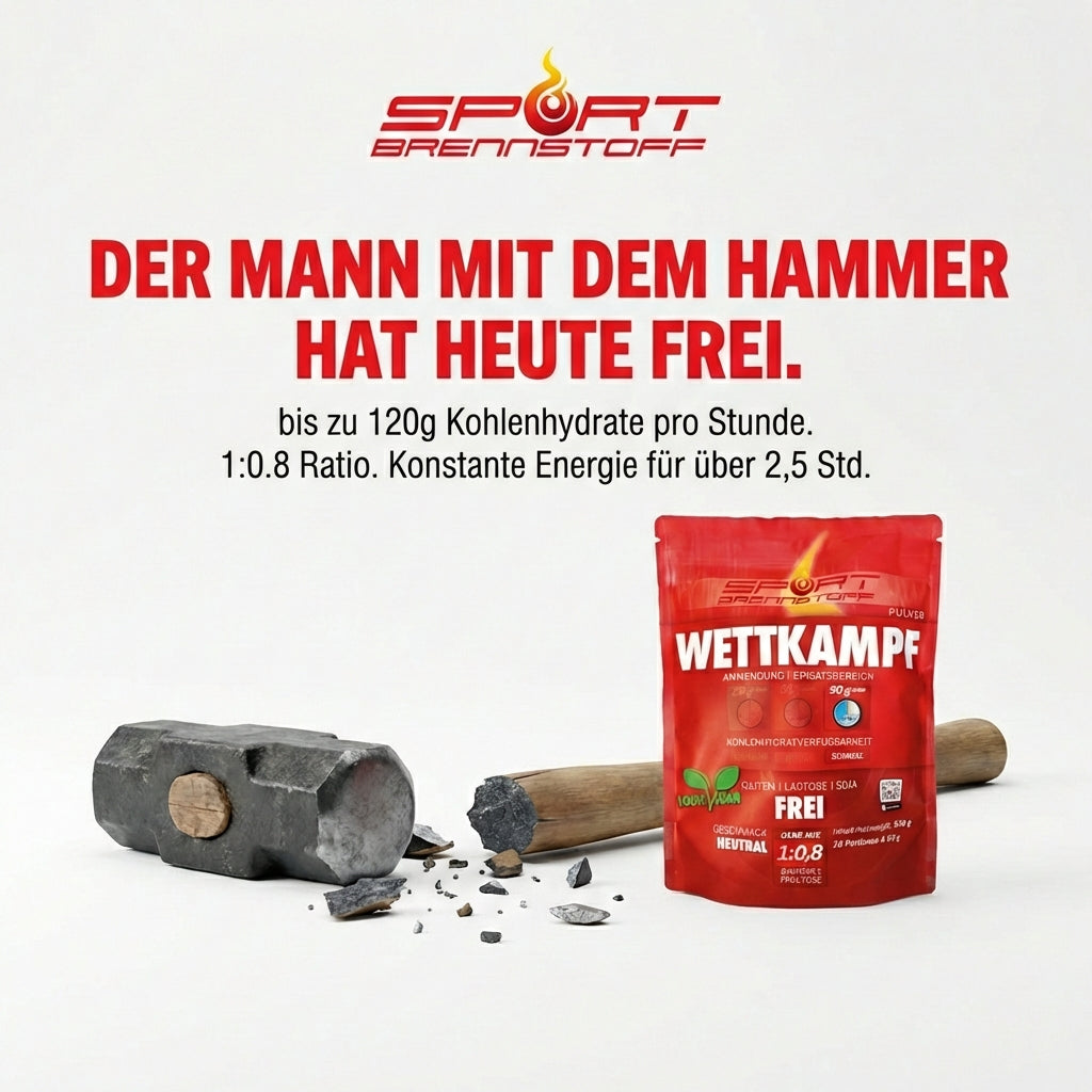 Der Mann mit dem Hammer hat heute frei - SportBrennstoff WETTKAMPF