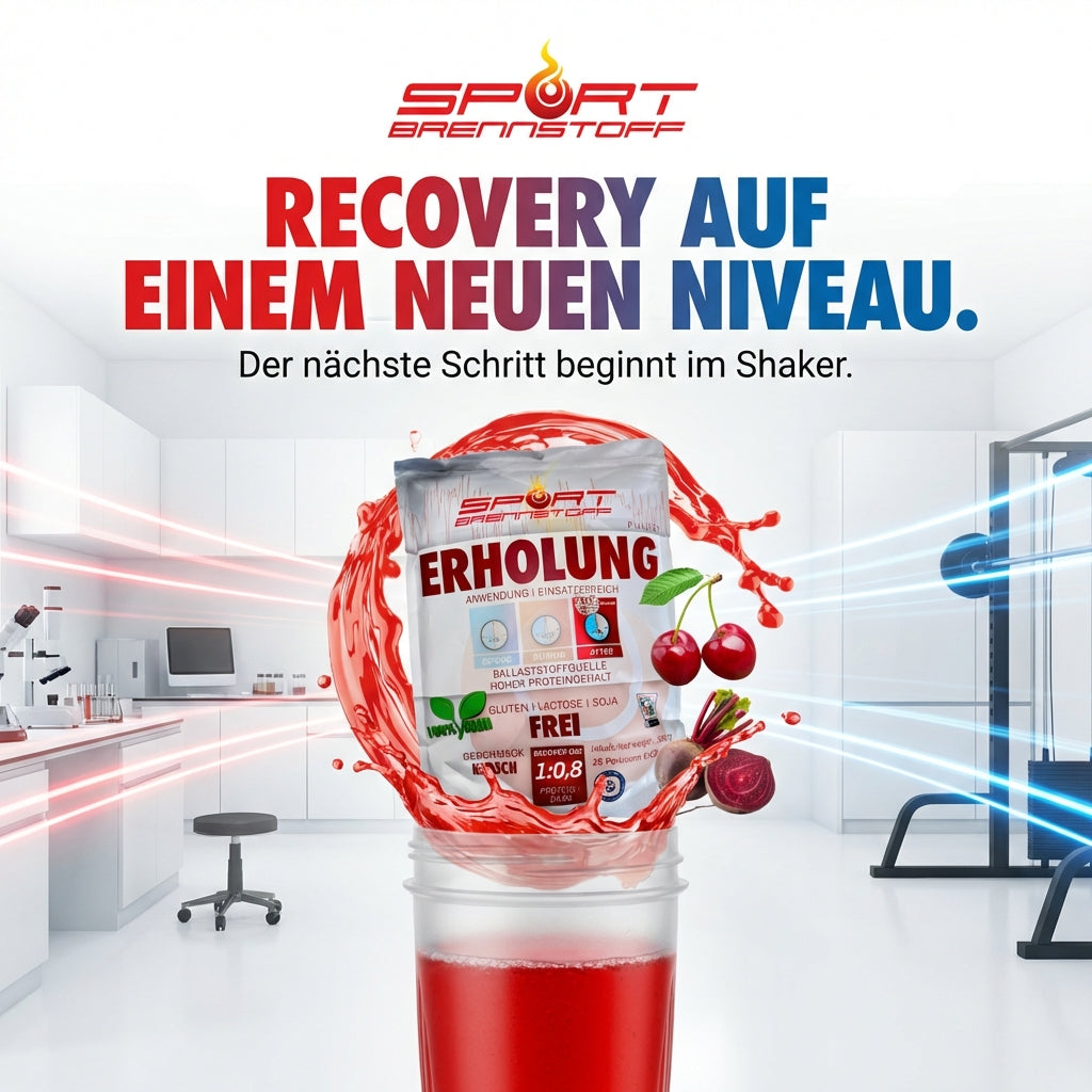 Der nächste Schritt beginnt im Shaker - SportBrennstoff ERHOLUNG