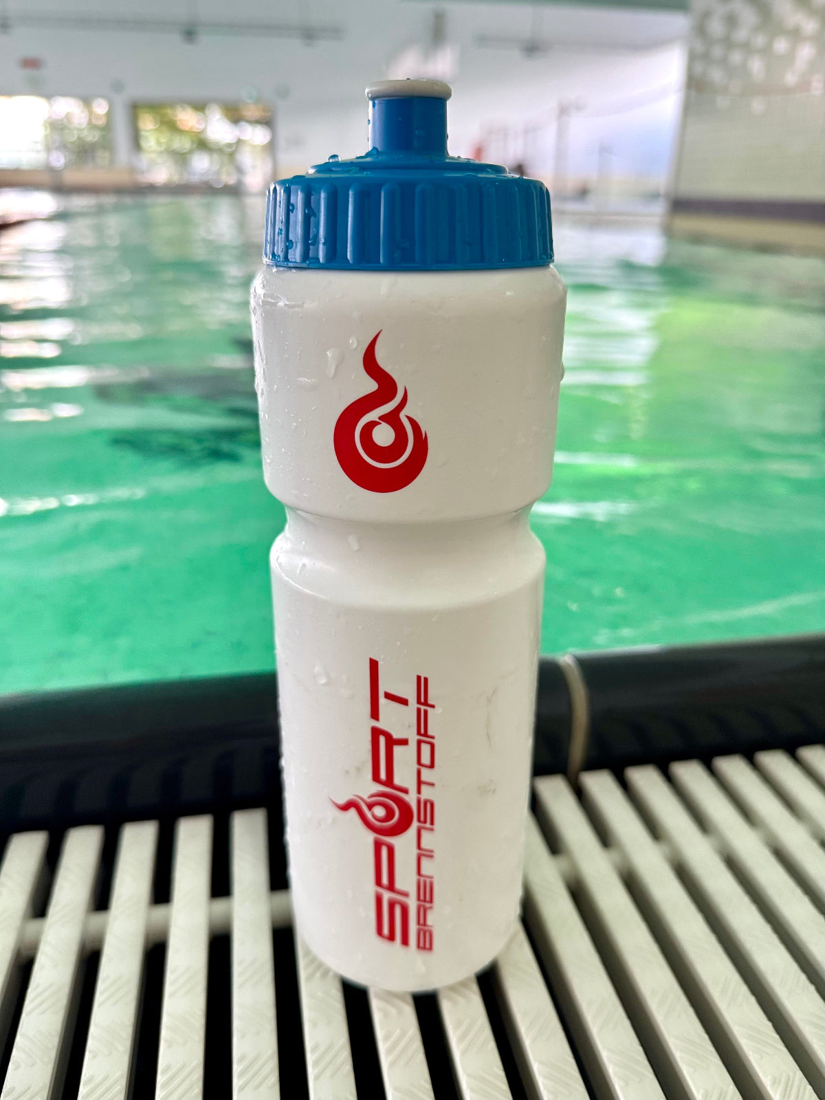 SportBrennstoff Flasche blau