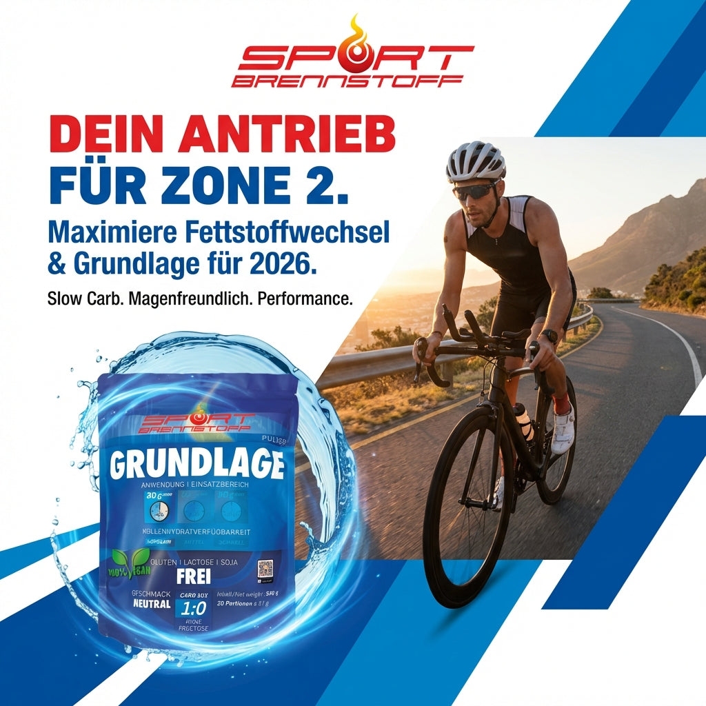 energieflussdiagramm fahrrad fahren SportBrennstoff GRUNDLAGE – Sportgetränk Grundlagentraining