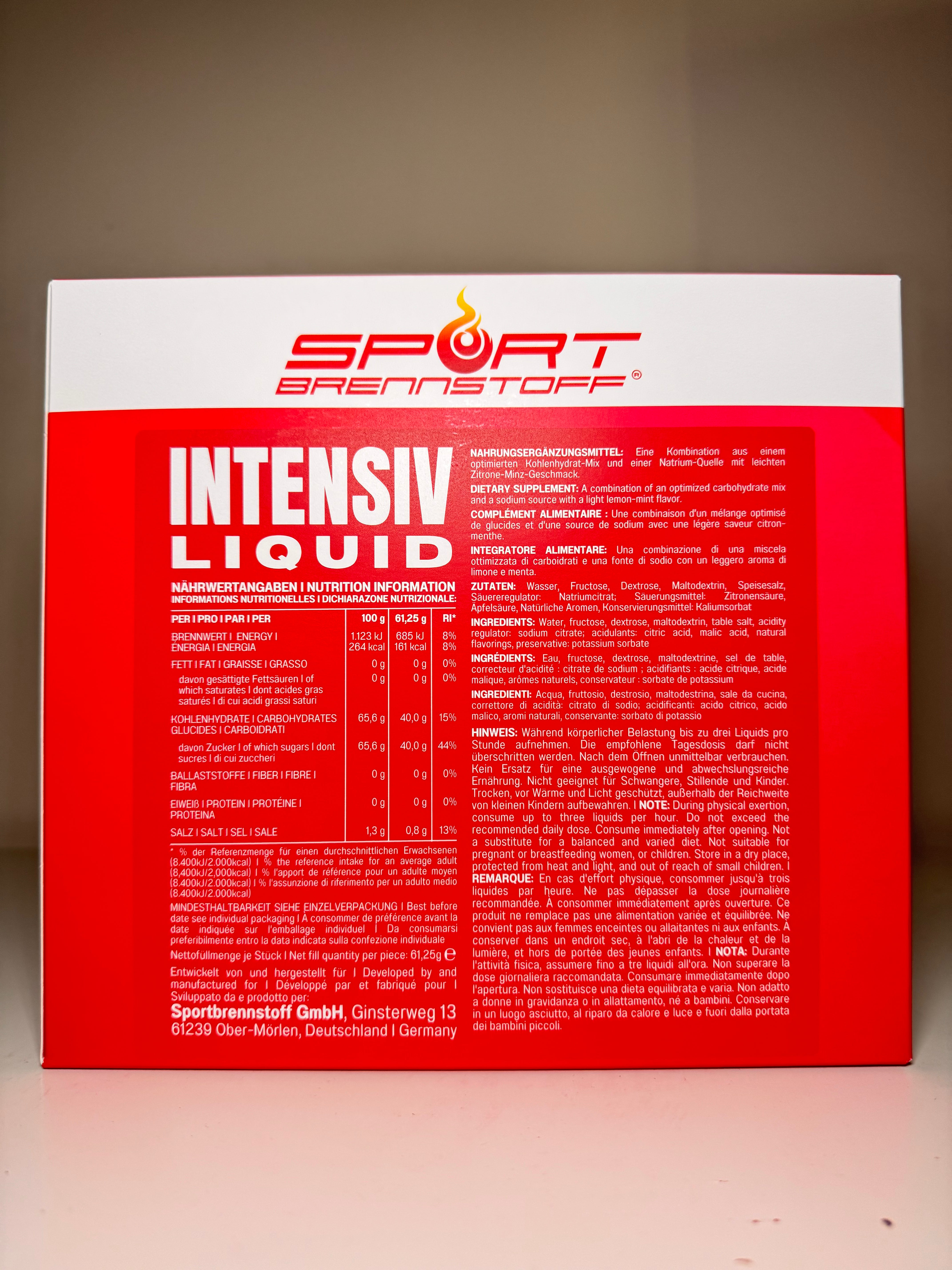SportBrennstoff INTENSIV