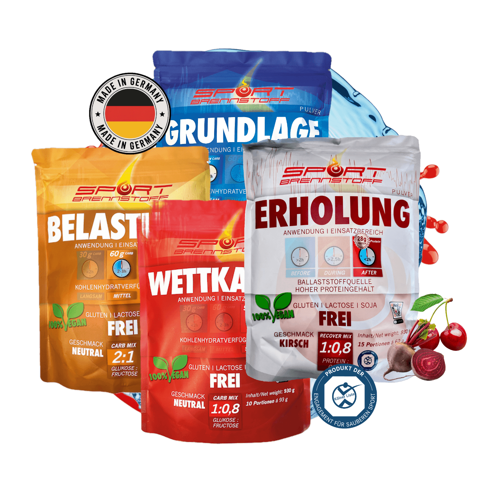SportBrennstoff Komplettpaket Sportnahrung