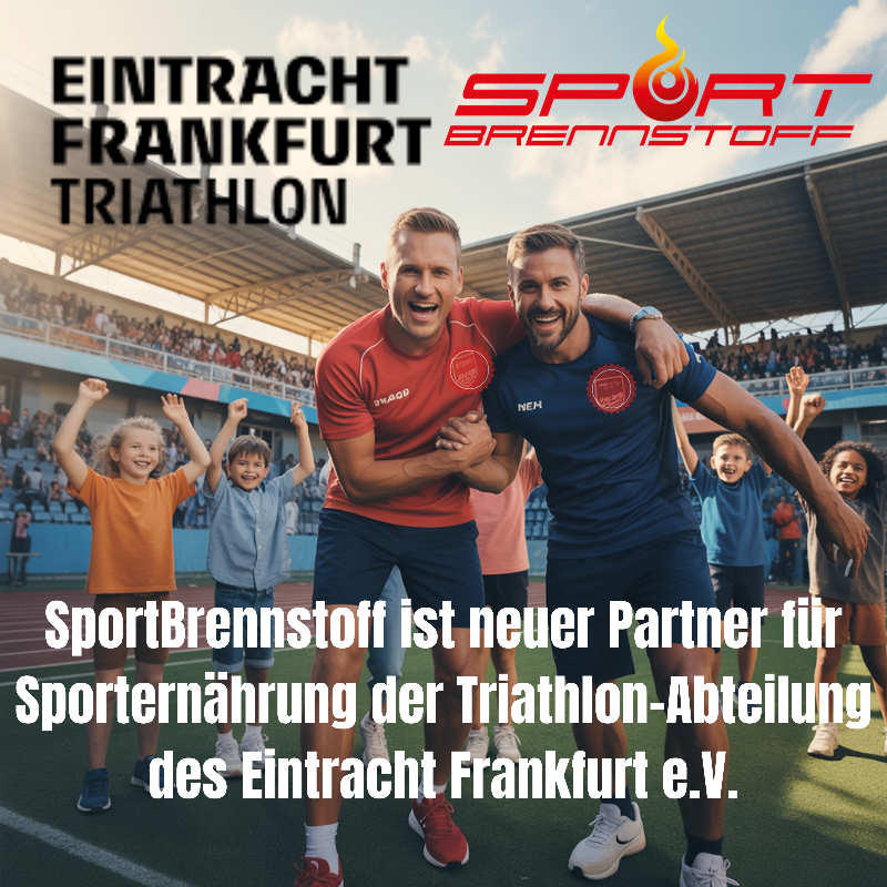 Neue Kooperation zwischen der Triathlon-Abteilung der Eintracht Frankfurt e.V. und SportBrennstoff