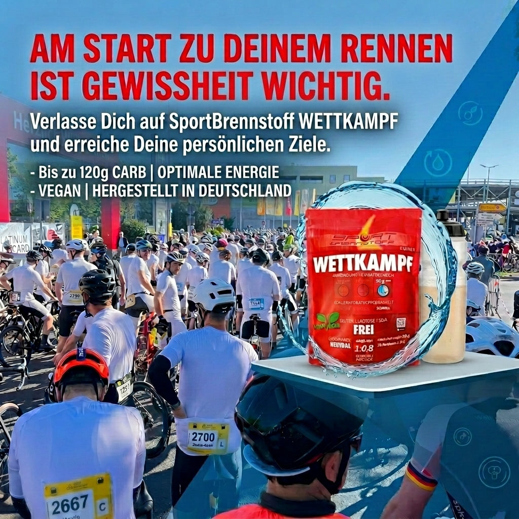 Optimale Energie für Dein Rennen mit unserer Sportnahrung