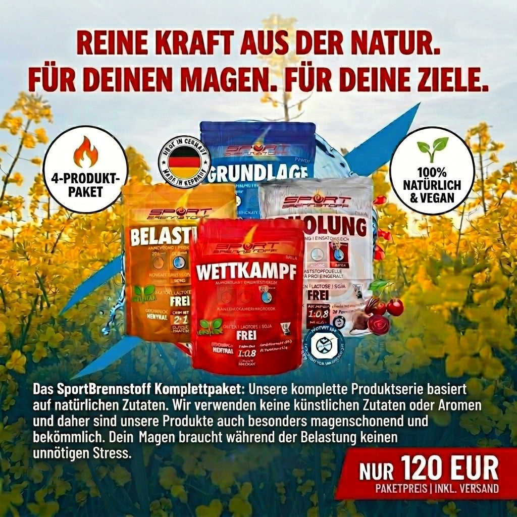 Pure Kraft aus der Natur SportBrennstoff Komplettpaket